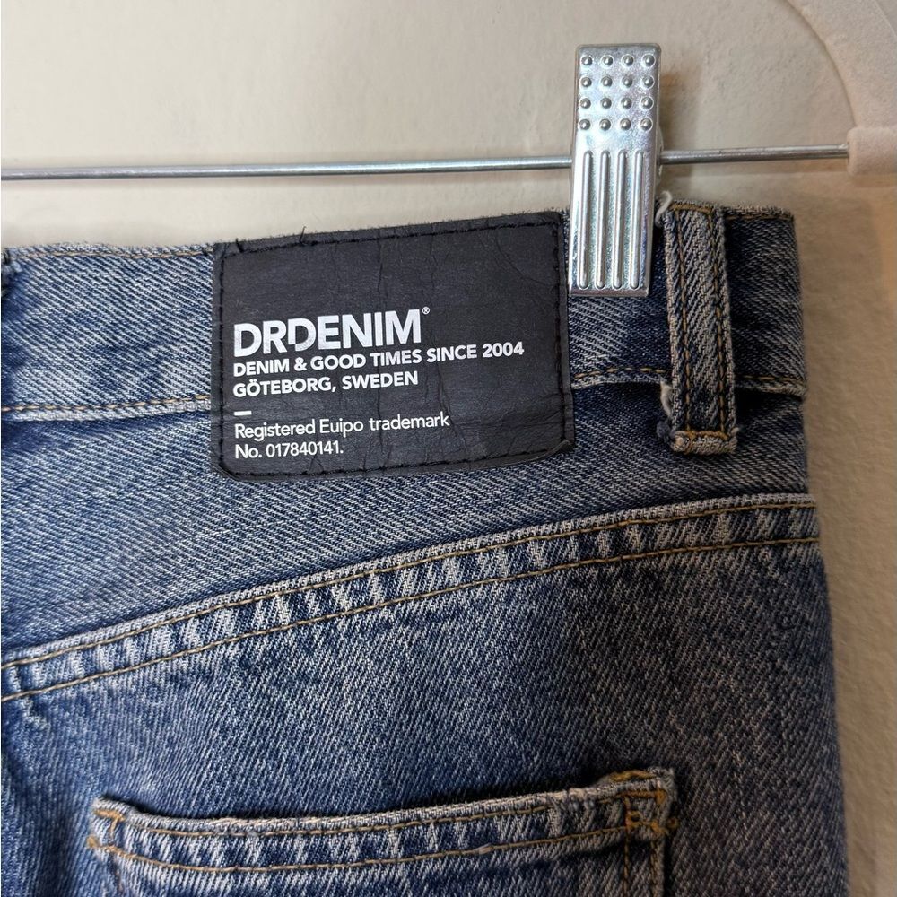 Dr. Denim Straight Leg Blue Jeans Size 2 - Picture 9 of 10